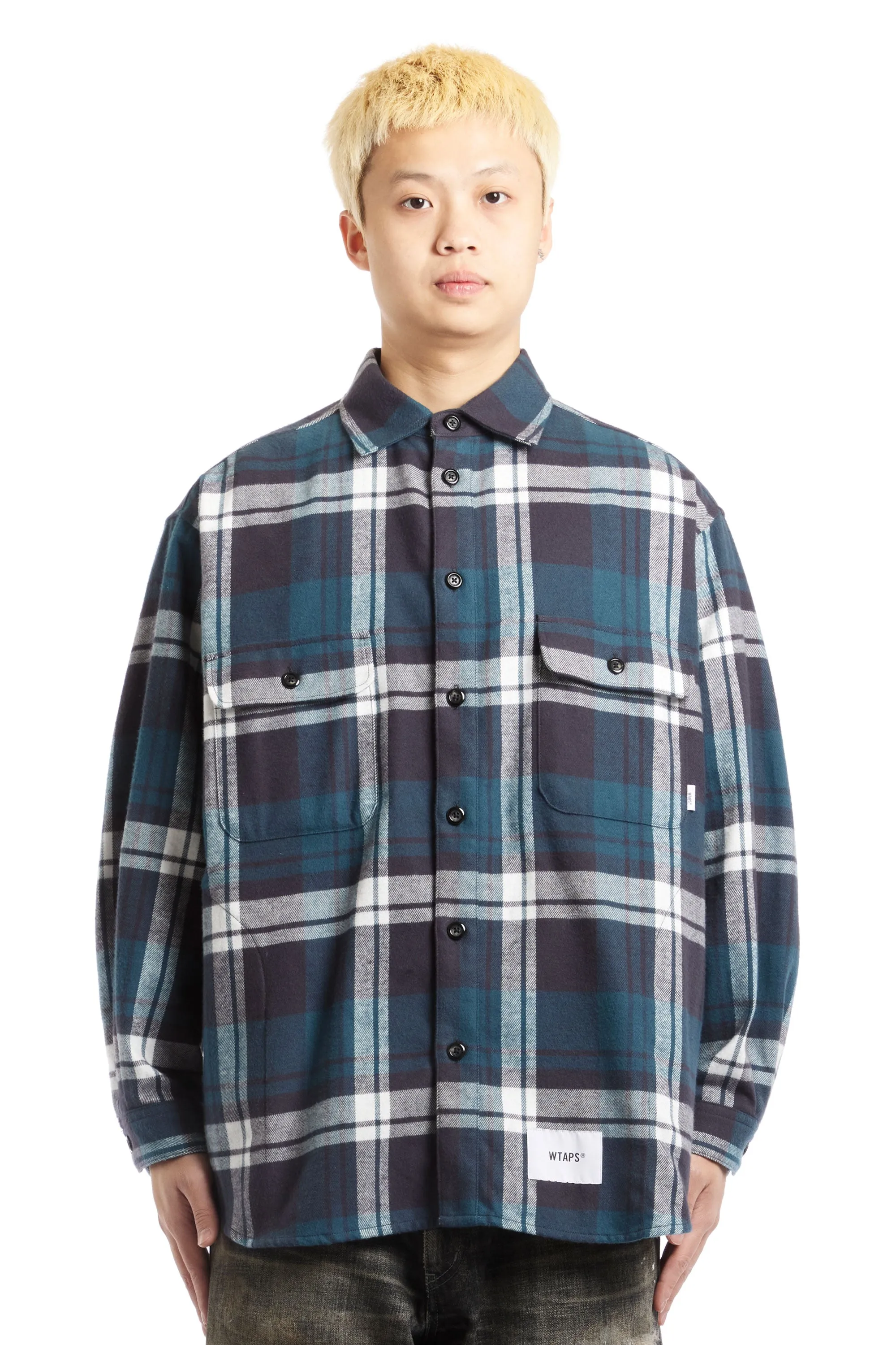 WTAPS - CHECKERED FLANNEL SHIRT 11 SS24